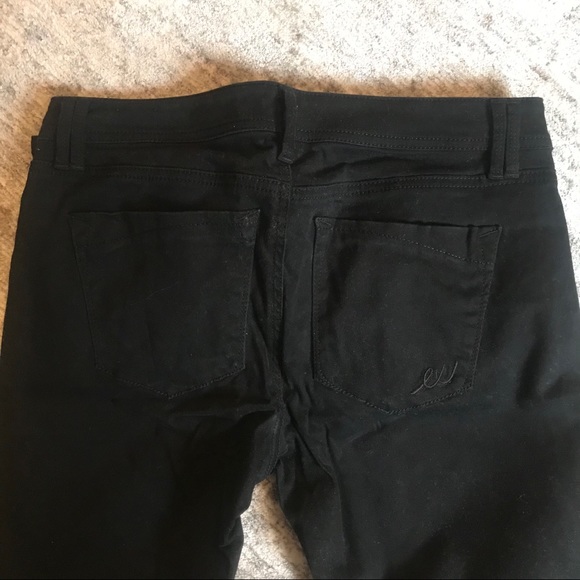 Black express cropped jogging pants - Picture 2 of 4